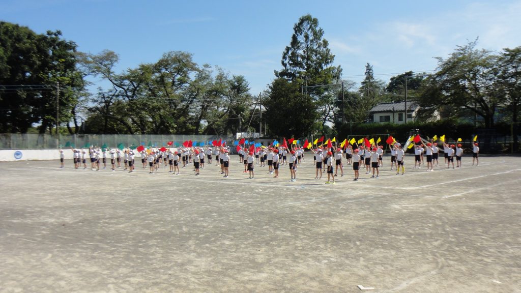 運動会　各学年練習