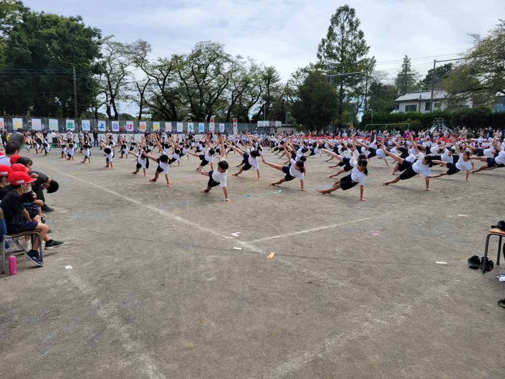 大成功の運動会