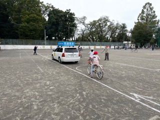 ３年生　自転車安全教室