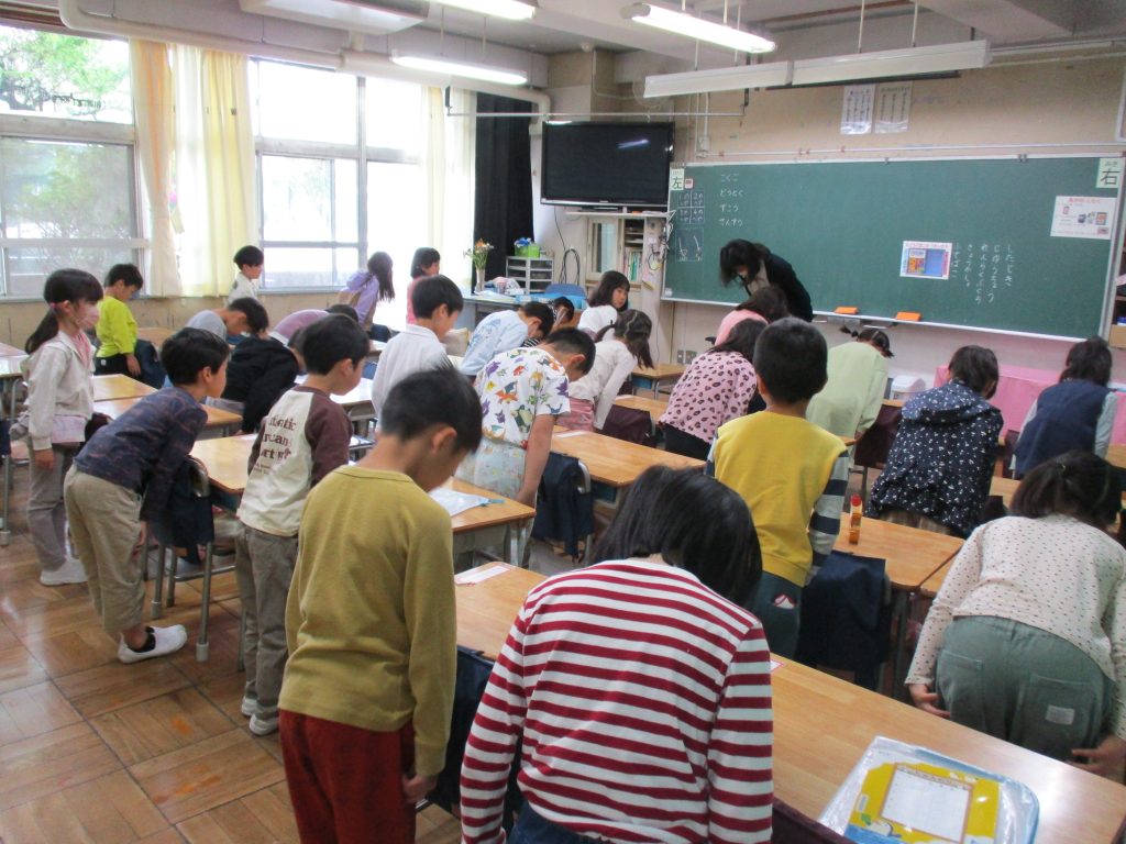 朝の時間（１年生）