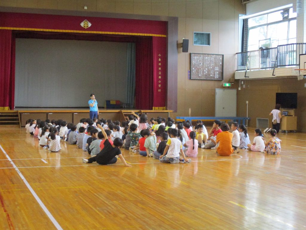 １年生　学年集会