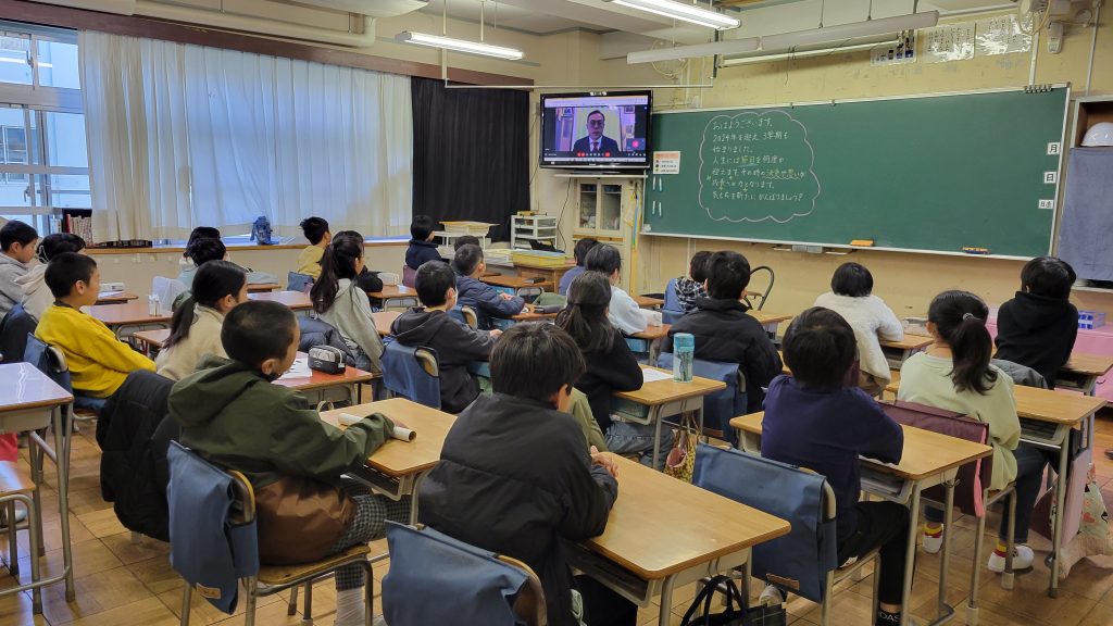 ３学期　始業式