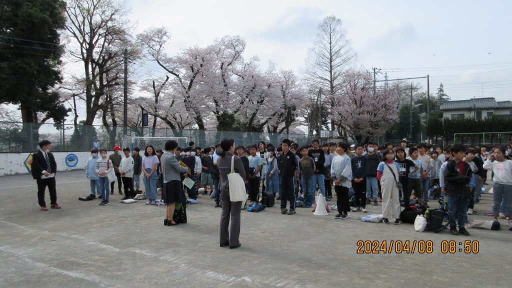 始業式 小金井市立南小学校