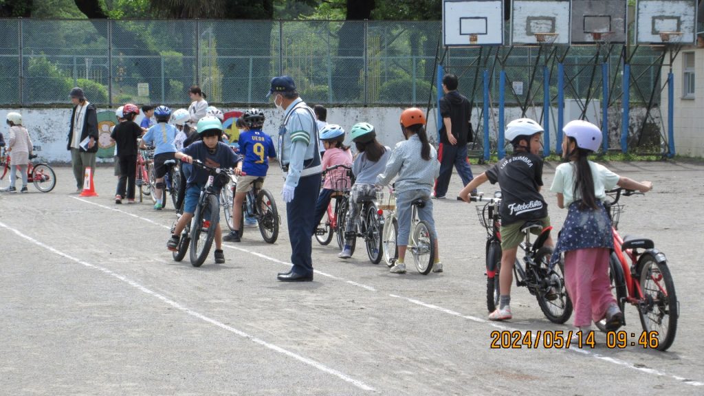 ３年生　自転車安全教室