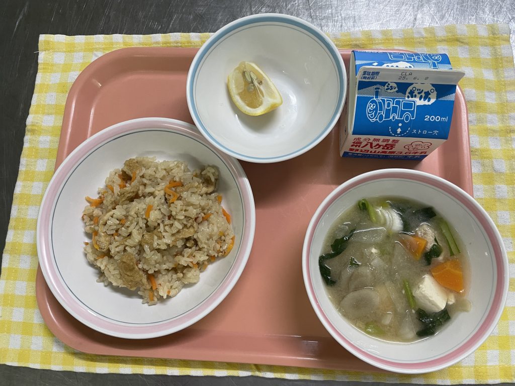 おあげがじゅわっと