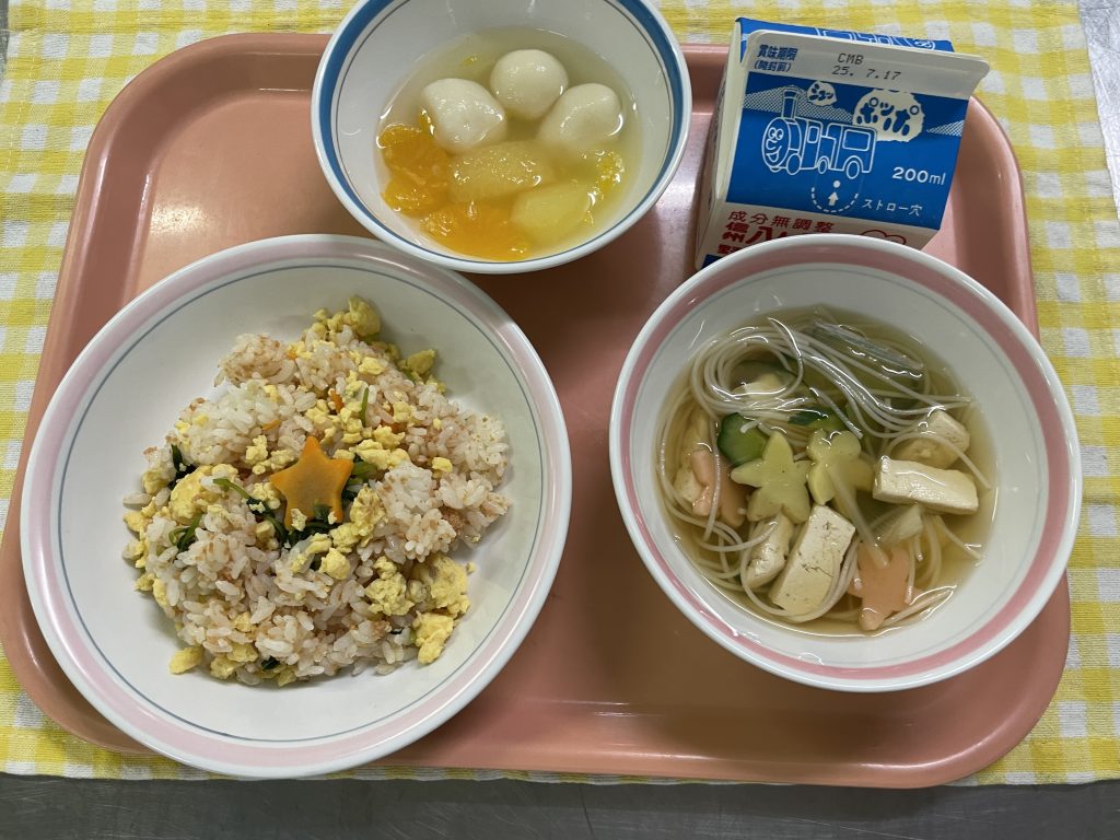 七夕メニュー