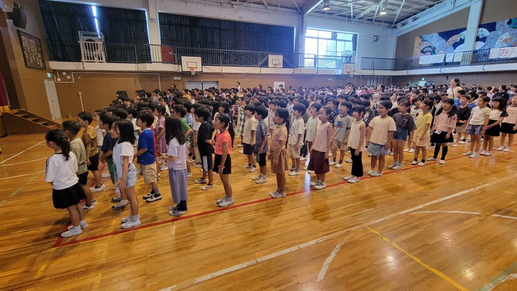 ２学期　始業式