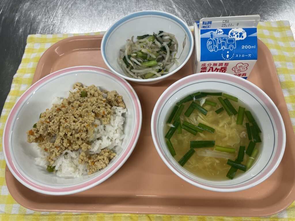 高野豆腐で作る！そぼろ丼