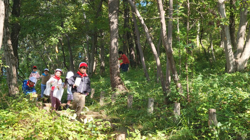 ２年生　遠足　浅間山公園