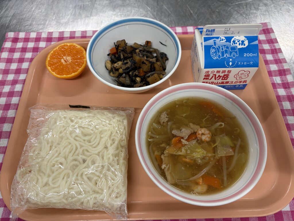 給食週間２日目です。